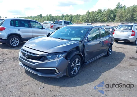 2020 Honda Civic Lx z USA, uszkodzony, nr VIN 2HGFC2F64LH576779